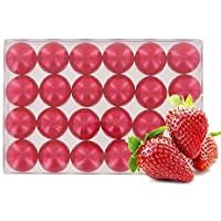 Los mejores  - Caja de 24 perlas de aceite de baño nacaradas - Fresa